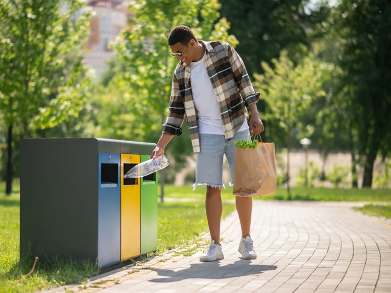 ecopontos coleta urbana resíduos sólidos urbanos resíduos orgânicos