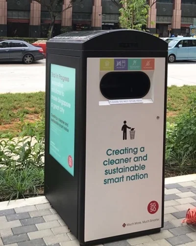 resíduos sólidos urbanos contentores inteligentes individual ecozero biofactor